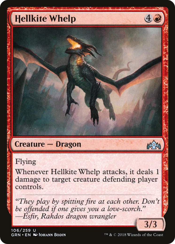 Dragonnet escouflenfer — Guilds of Ravnica — Magic: The Gathering