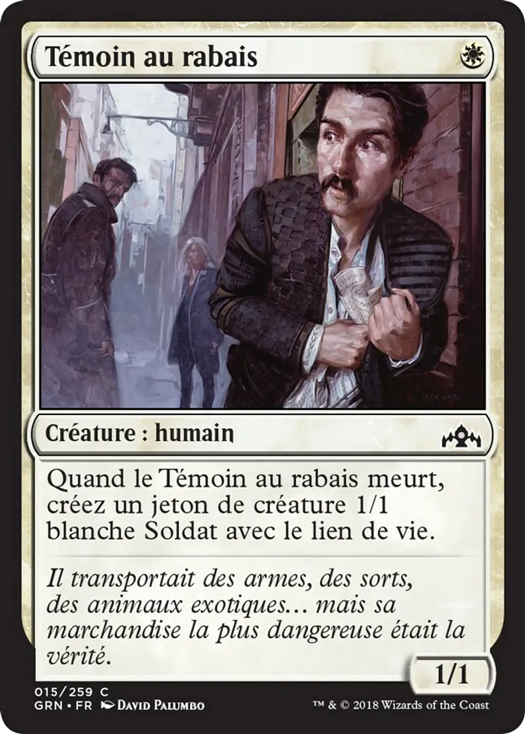 Témoin au rabais — Guilds of Ravnica — Magic: The Gathering