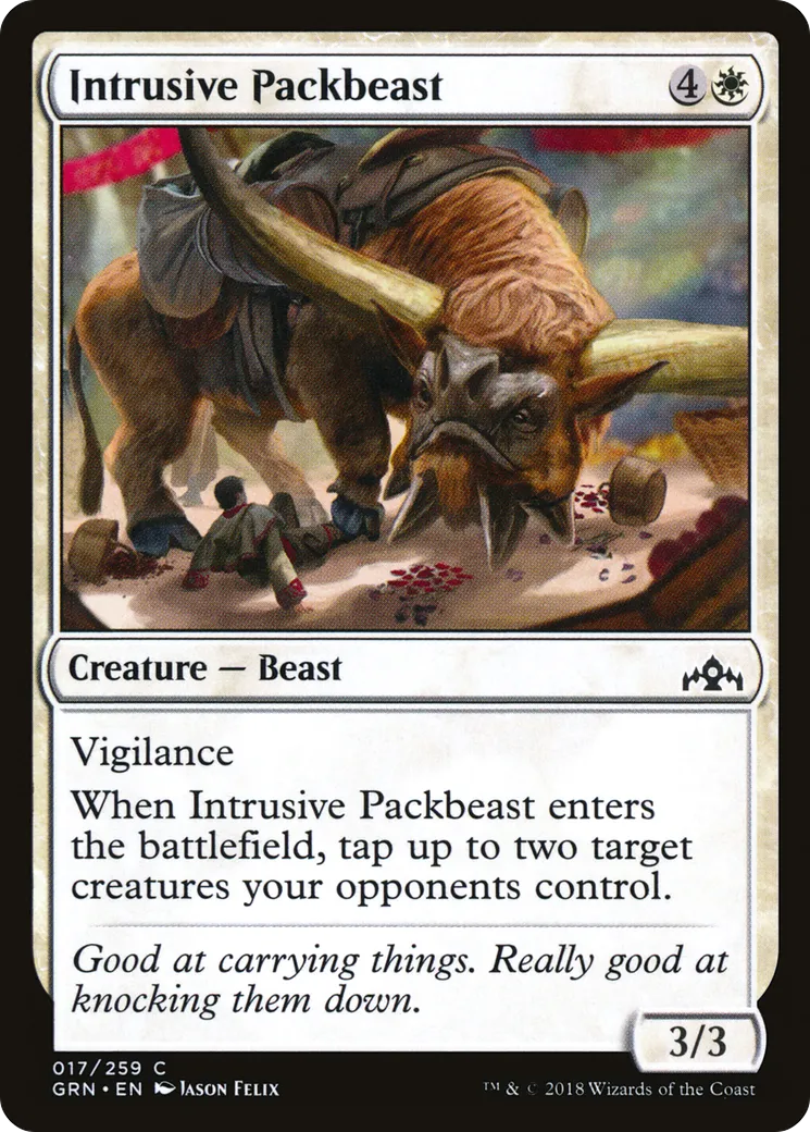 Bête de somme envahissante — Guilds of Ravnica — Magic: The Gathering