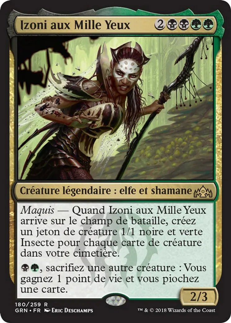 Izoni aux Mille Yeux — Guilds of Ravnica — Magic: The Gathering