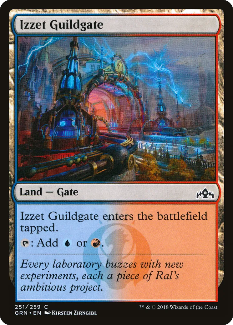 Izzet Guildgate — Guilds of Ravnica — Magic: The Gathering