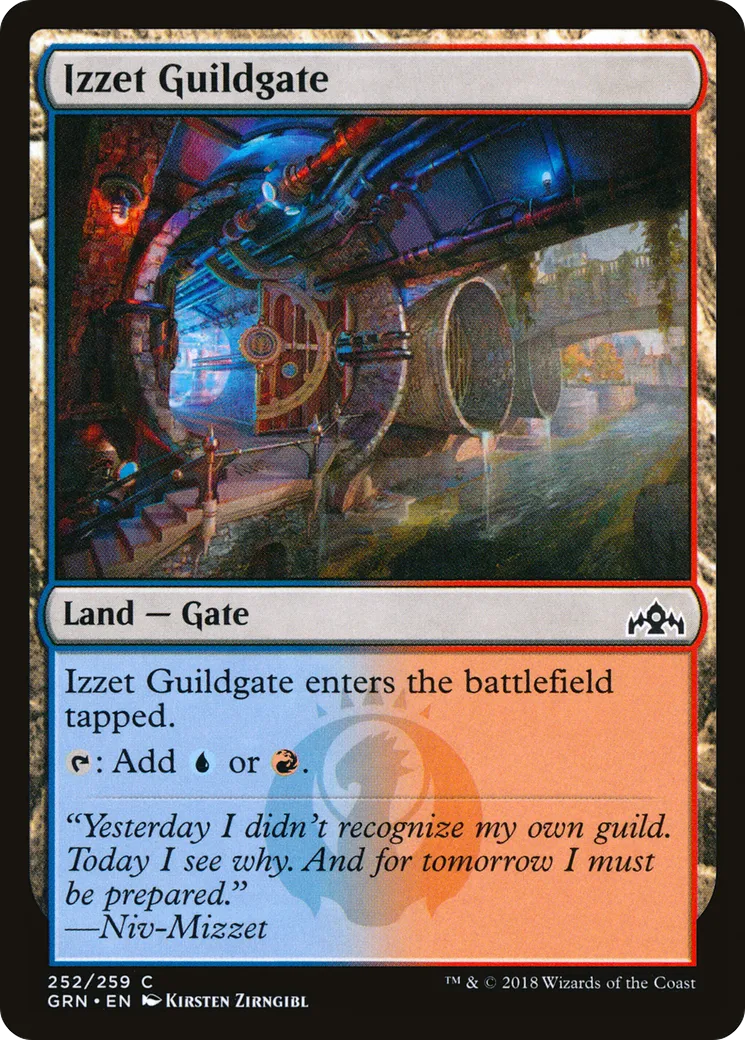Porte de la guilde d'Izzet — Guilds of Ravnica — Magic: The Gathering
