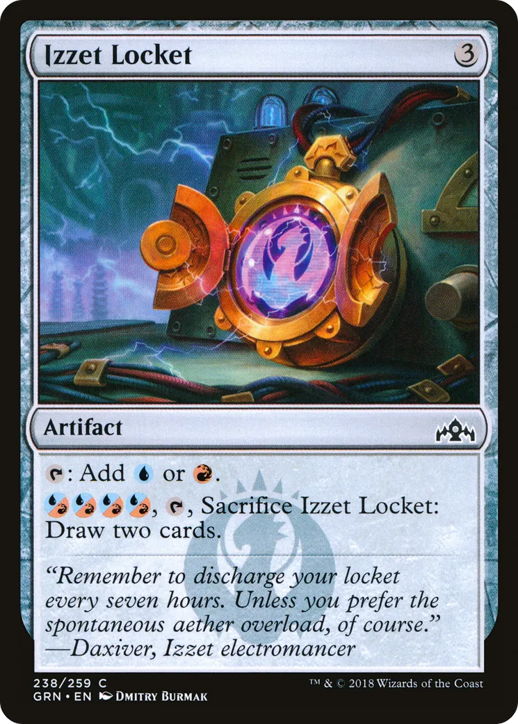 Izzet Locket — Guilds of Ravnica — Magic: The Gathering