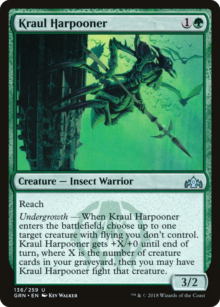 Harponneur kraul — Guilds of Ravnica — Magic: The Gathering