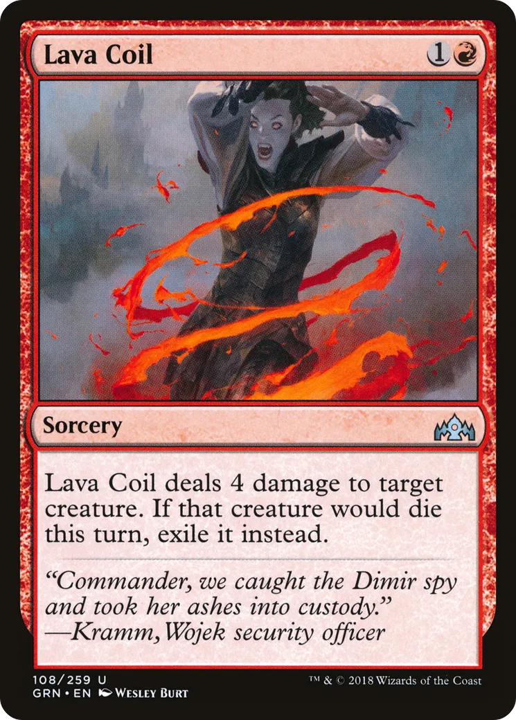 Étreinte de lave — Guilds of Ravnica — Magic: The Gathering