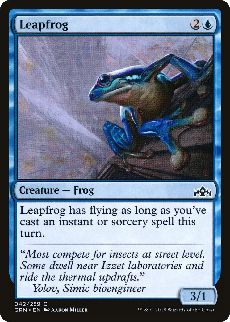 Saute-grenouille — Guilds of Ravnica — Magic: The Gathering