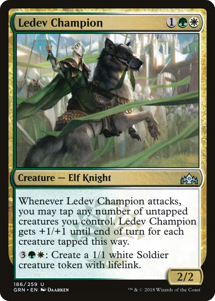 Ledev Champion — Guilds of Ravnica — Magic: The Gathering