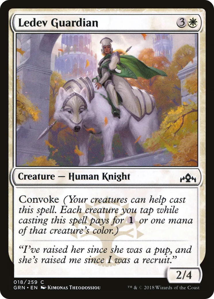 Gardienne ledev — Guilds of Ravnica — Magic: The Gathering
