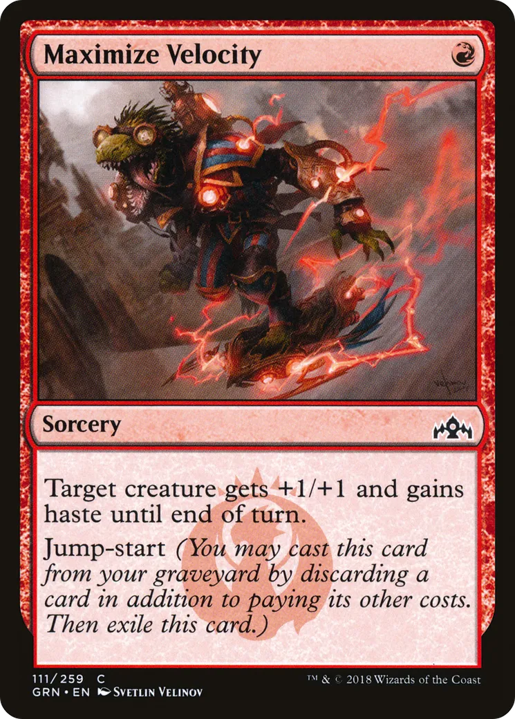 Optimisation de la vélocité — Guilds of Ravnica — Magic: The Gathering