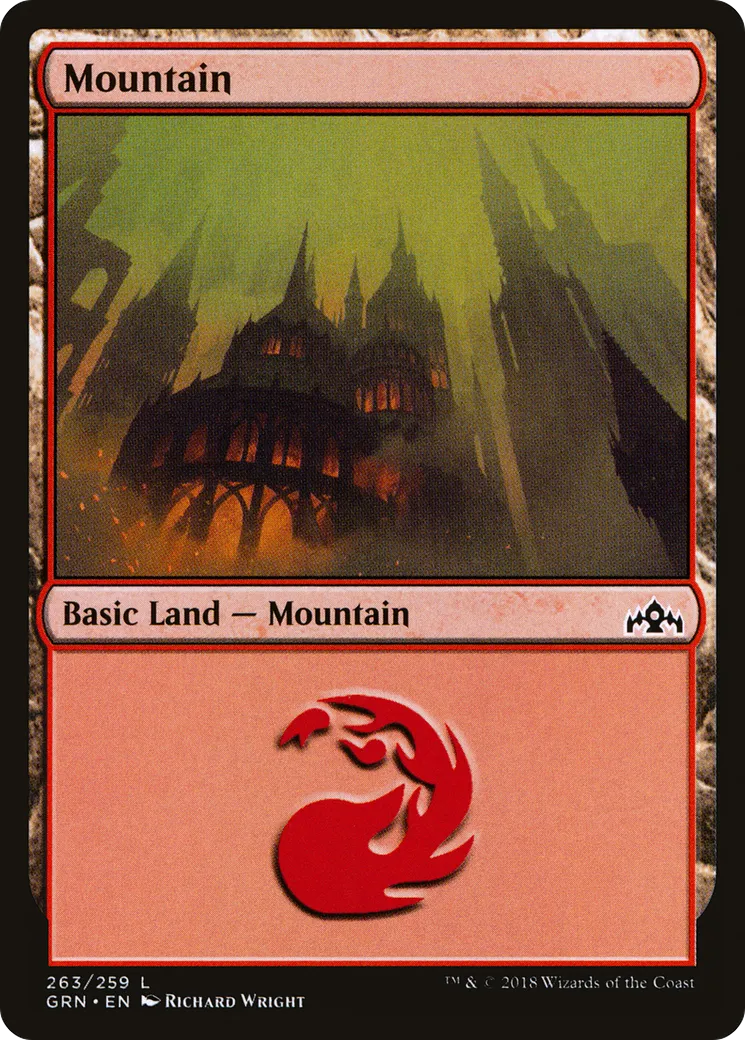 Mountain — Guilds of Ravnica — Magic: The Gathering