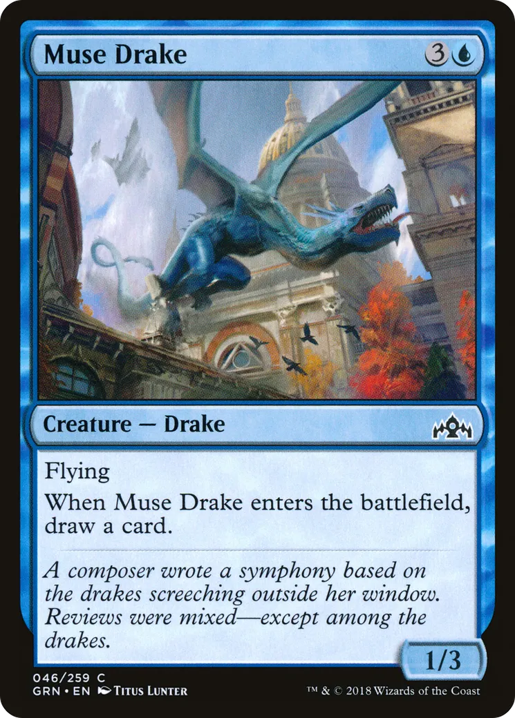 Drakôn muse — Guilds of Ravnica — Magic: The Gathering