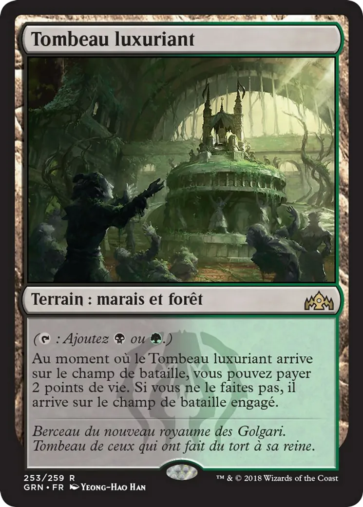 Tombeau luxuriant — Guilds of Ravnica — Magic: The Gathering