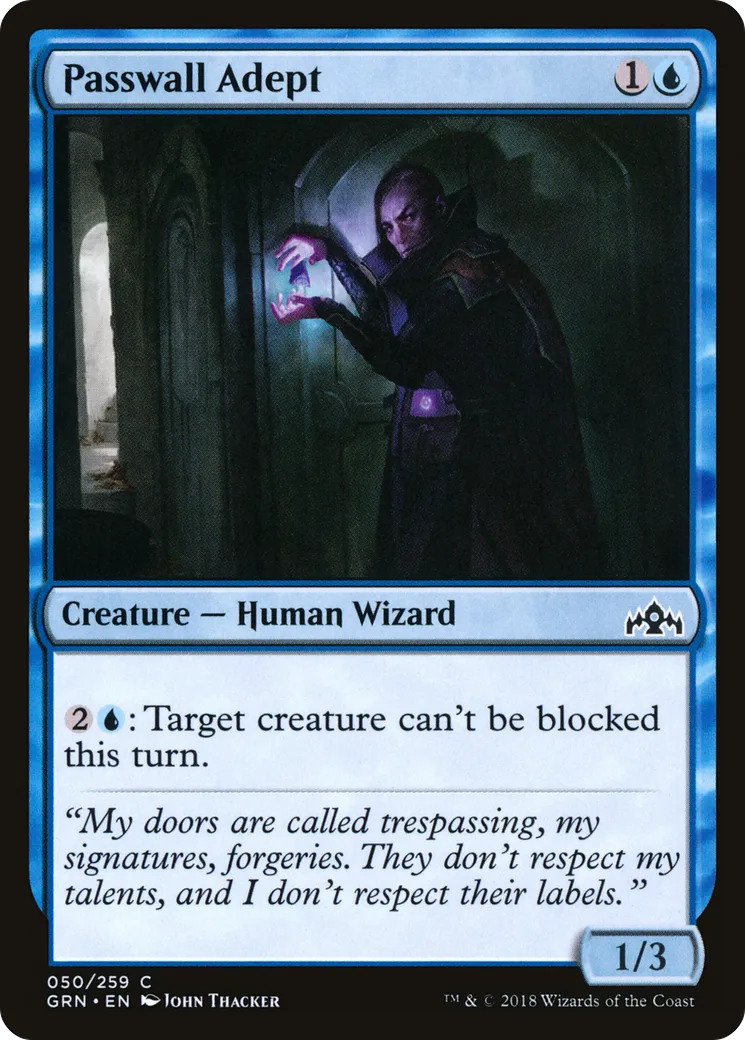 Passwall Adept — Guilds of Ravnica — Magic: The Gathering