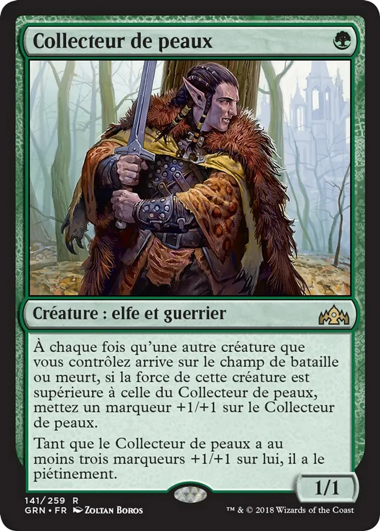 Collecteur de peaux — Guilds of Ravnica — Magic: The Gathering