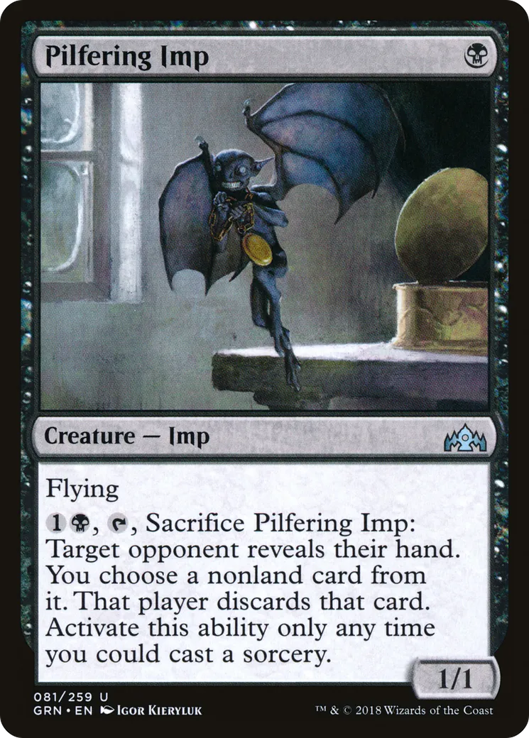 Pilfering Imp — Guilds of Ravnica — Magic: The Gathering