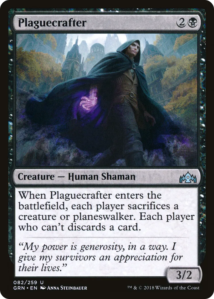 Plaguecrafter — Guilds of Ravnica — Magic: The Gathering