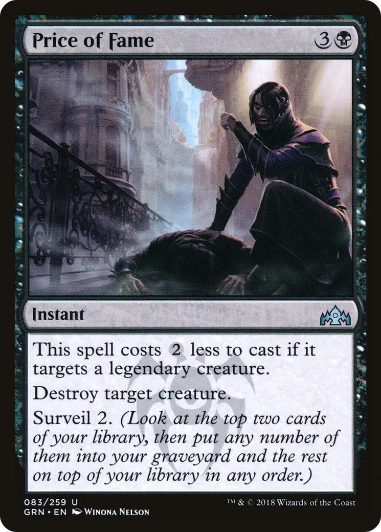 Price of Fame — Guilds of Ravnica — Magic: The Gathering