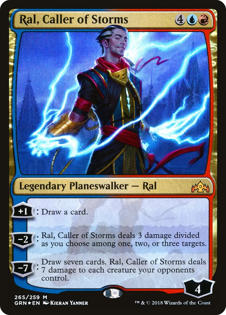 Ral, Caller of Storms — Guilds of Ravnica — Magic: The Gathering