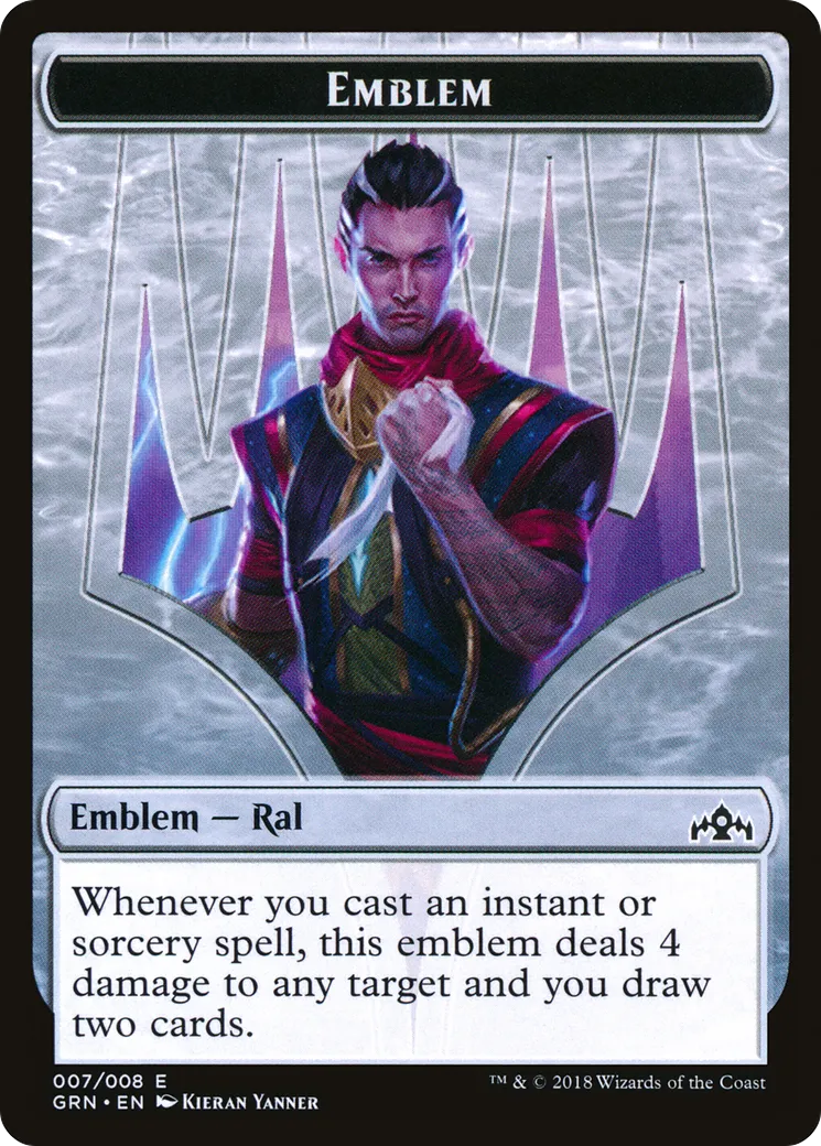 Ral, Izzet Viceroy Emblem — Guilds of Ravnica — Magic: The Gathering