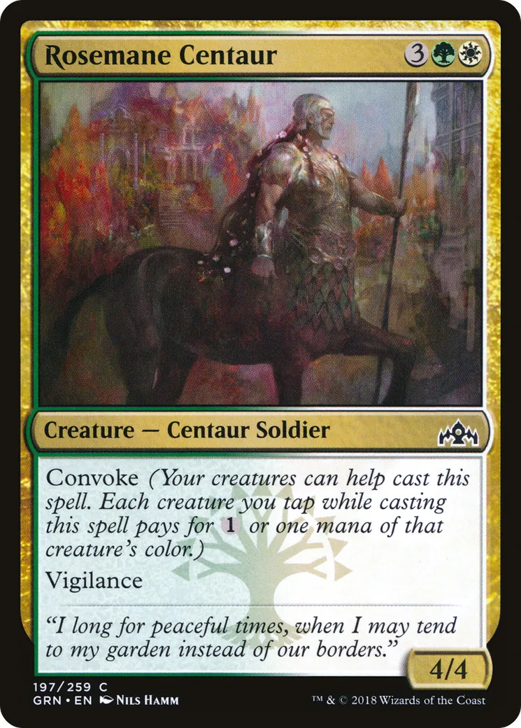 Rosemane Centaur — Guilds of Ravnica — Magic: The Gathering