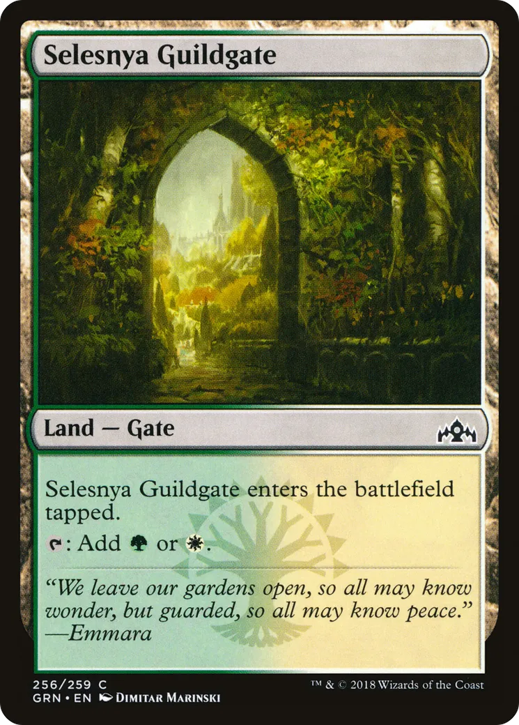 Selesnya Guildgate — Guilds of Ravnica — Magic: The Gathering