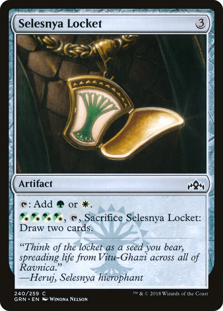 Médaillon de Selesnya — Guilds of Ravnica — Magic: The Gathering