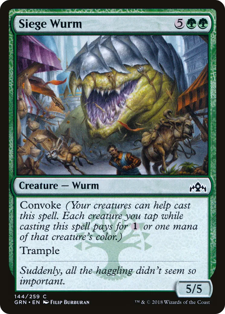 Guivre de siège — Guilds of Ravnica — Magic: The Gathering