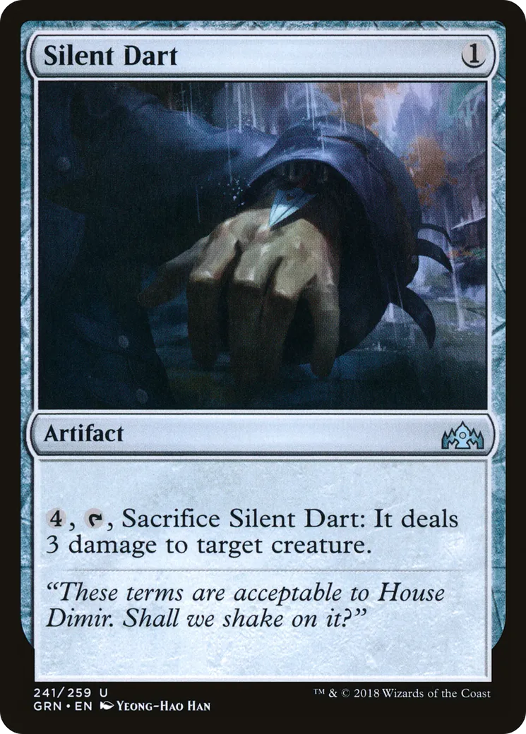 Fléchette silencieuse — Guilds of Ravnica — Magic: The Gathering