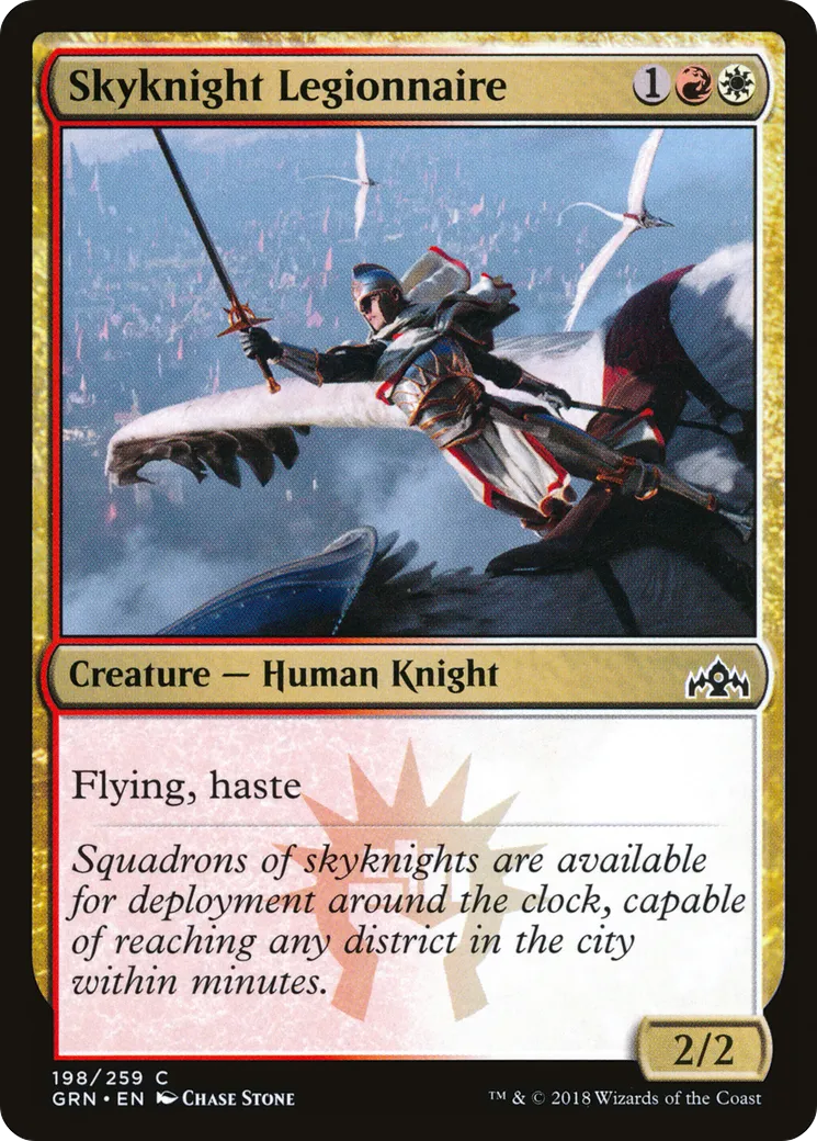 Skyknight Legionnaire — Guilds of Ravnica — Magic: The Gathering