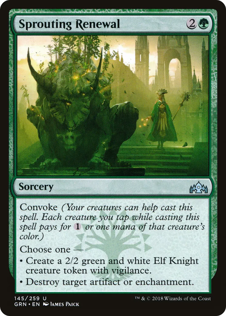 Renouveau bourgeonnant — Guilds of Ravnica — Magic: The Gathering