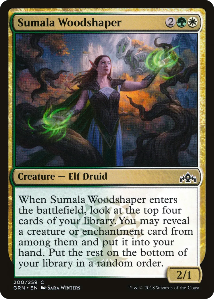 Sumala Woodshaper — Guilds of Ravnica — Magic: The Gathering