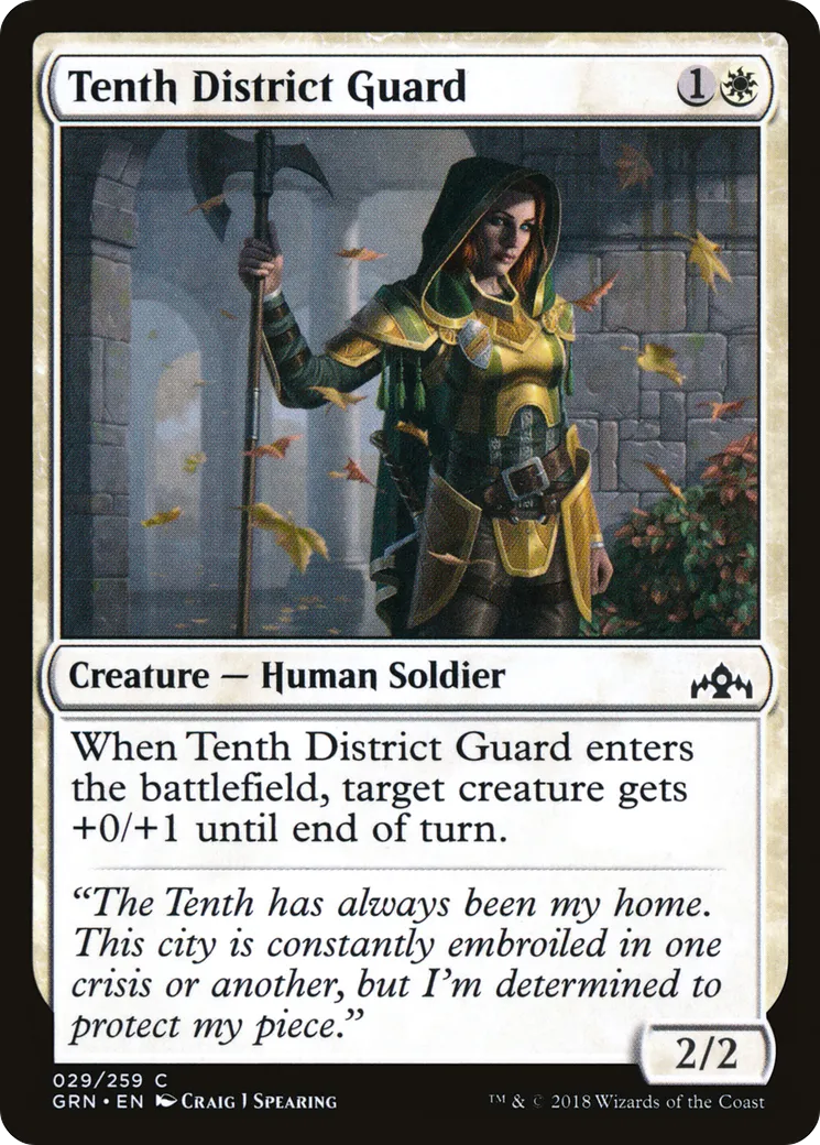 Tenth District Guard — Guilds of Ravnica — Magic: The Gathering