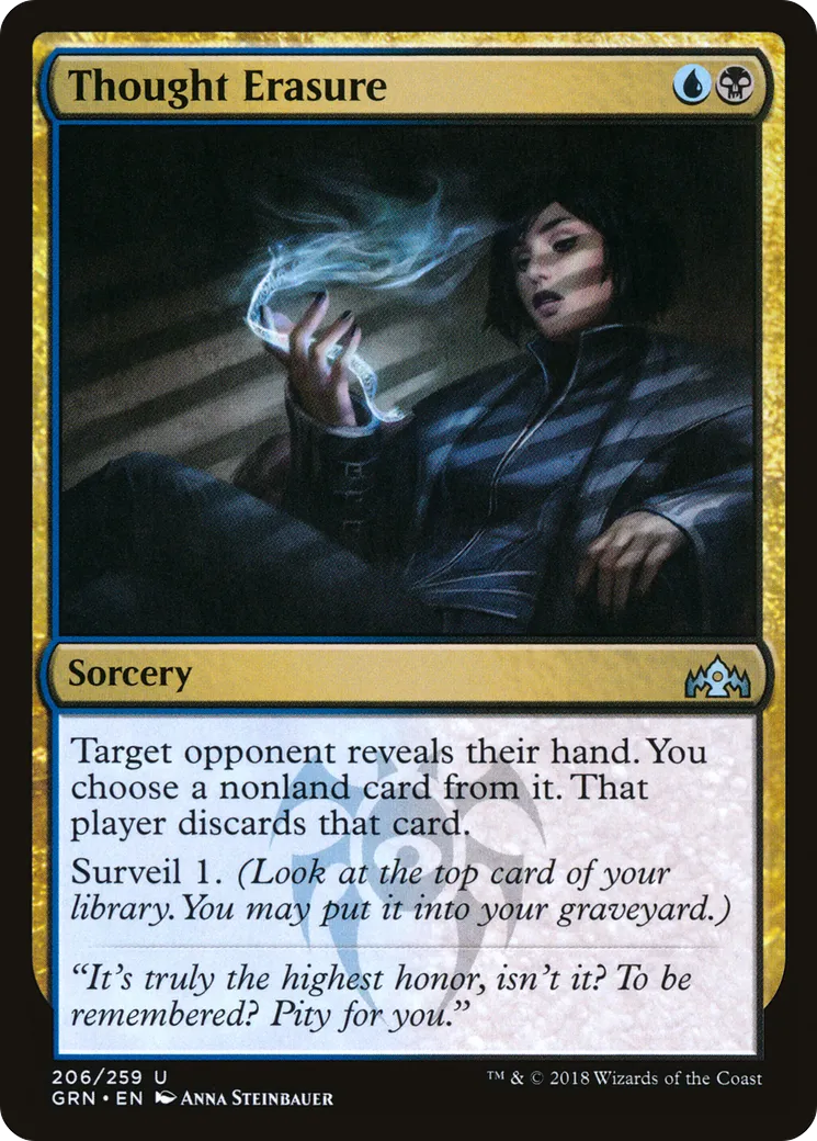 Effacement des pensées — Guilds of Ravnica — Magic: The Gathering