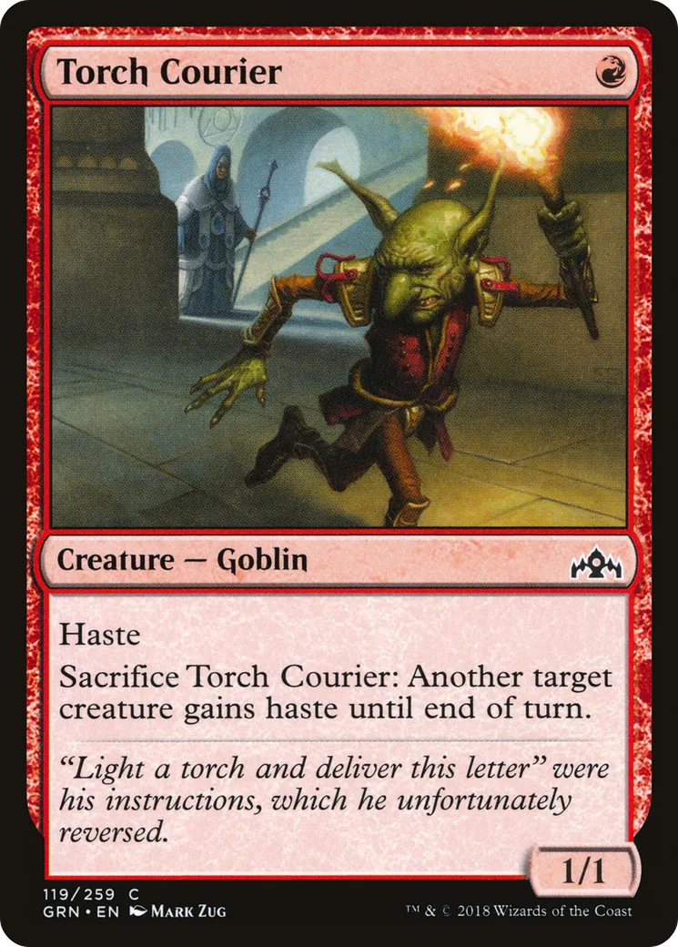 Torch Courier — Guilds of Ravnica — Magic: The Gathering
