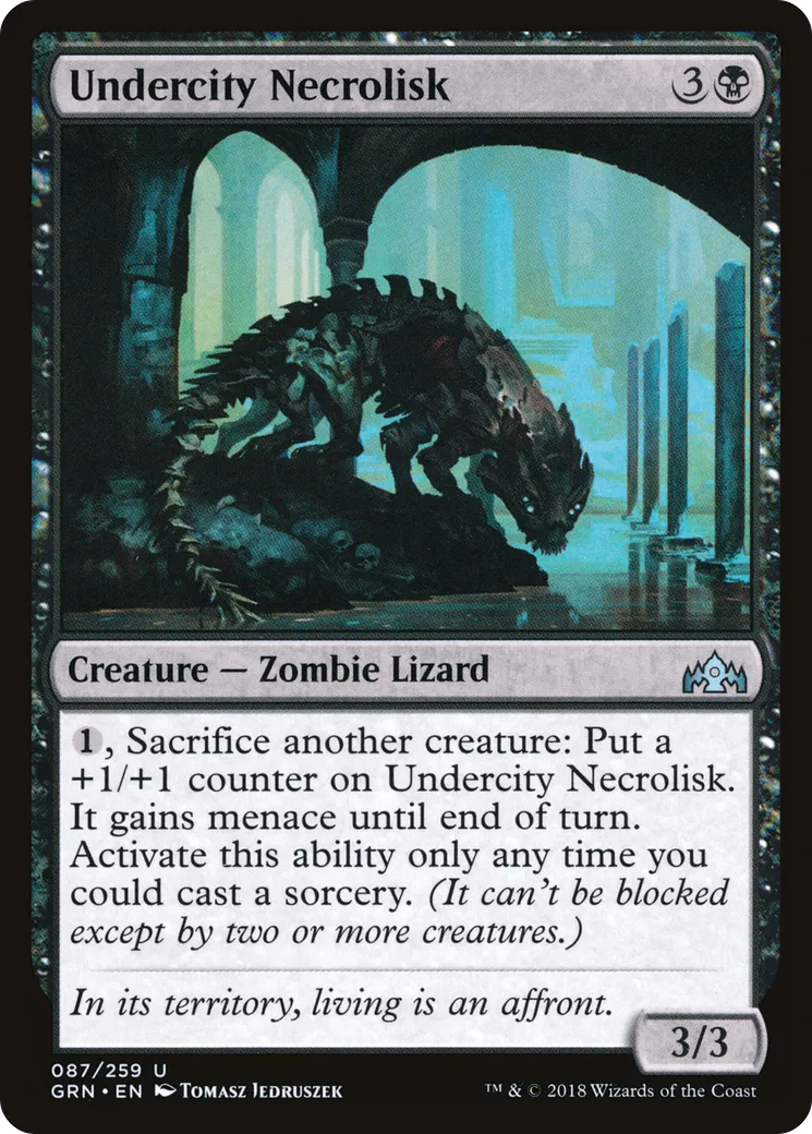 Undercity Necrolisk — Guilds of Ravnica — Magic: The Gathering