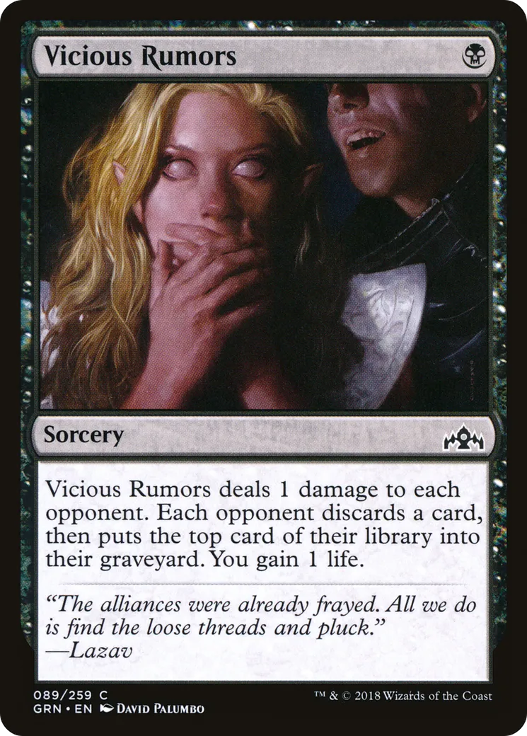 Rumeurs vicieuses — Guilds of Ravnica — Magic: The Gathering
