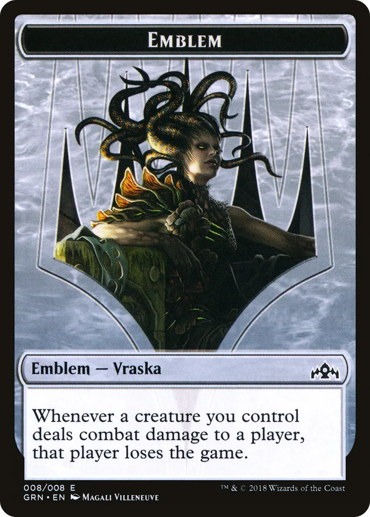 Vraska, Golgari Queen Emblem — Guilds of Ravnica — Magic: The Gathering