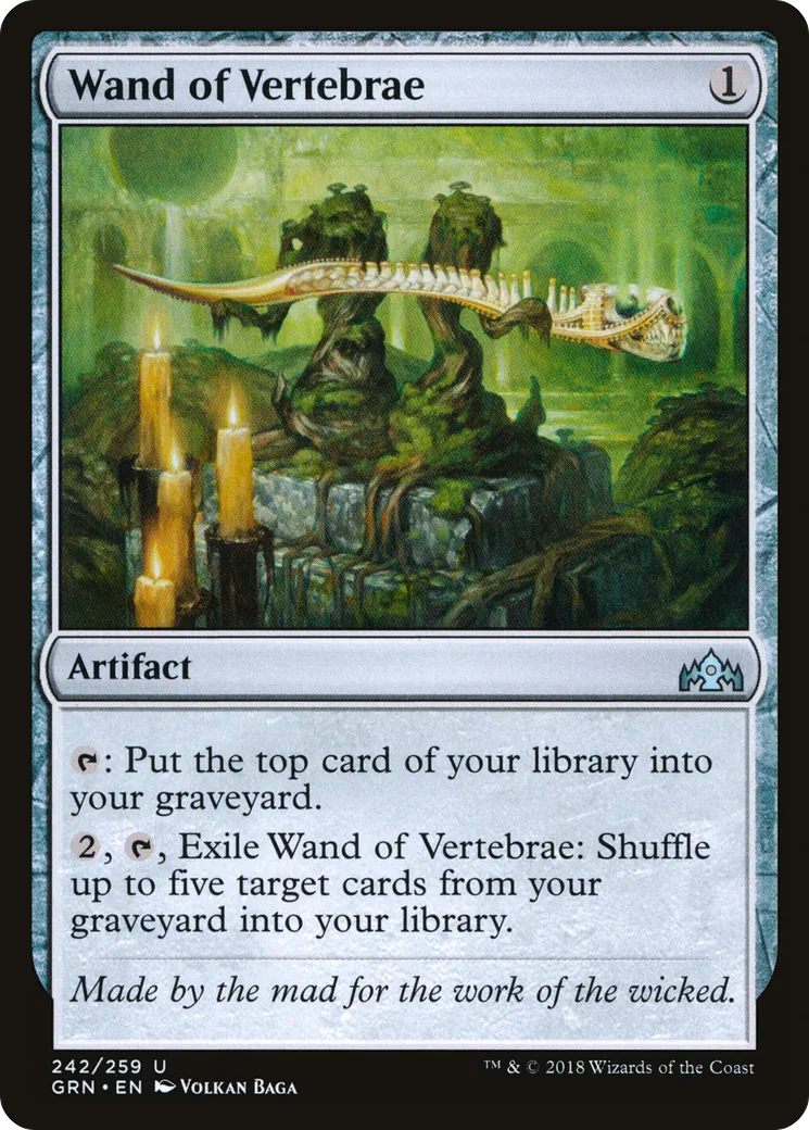 Baguette de vertèbres — Guilds of Ravnica — Magic: The Gathering