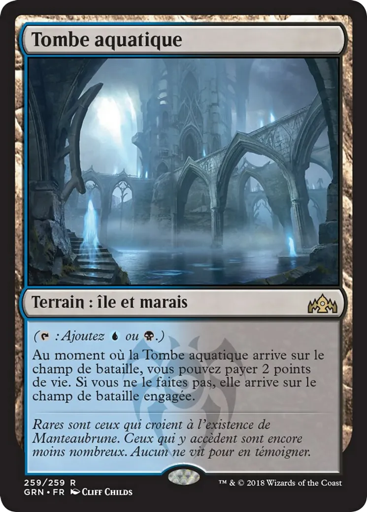 Tombe aquatique — Guilds of Ravnica — Magic: The Gathering