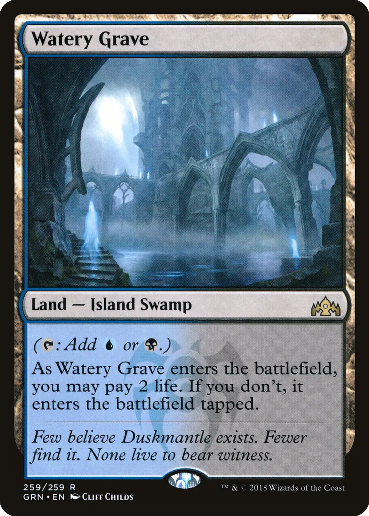 Watery Grave — Guilds of Ravnica — Magic: The Gathering