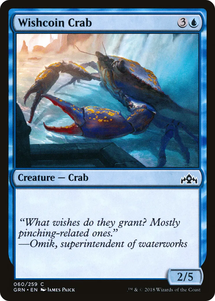Crabe piècevœu — Guilds of Ravnica — Magic: The Gathering