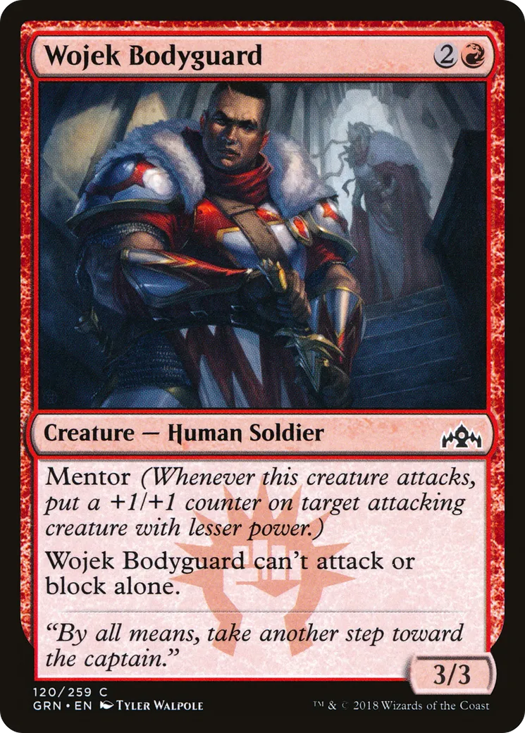 Garde du corps wojek — Guilds of Ravnica — Magic: The Gathering