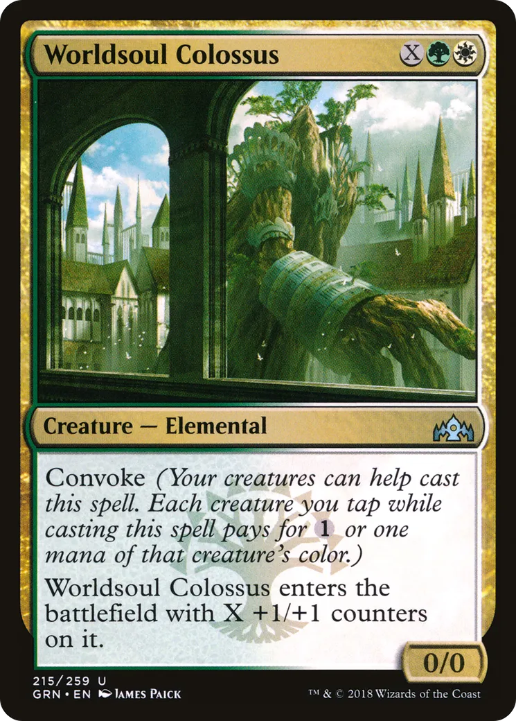 Worldsoul Colossus — Guilds of Ravnica — Magic: The Gathering