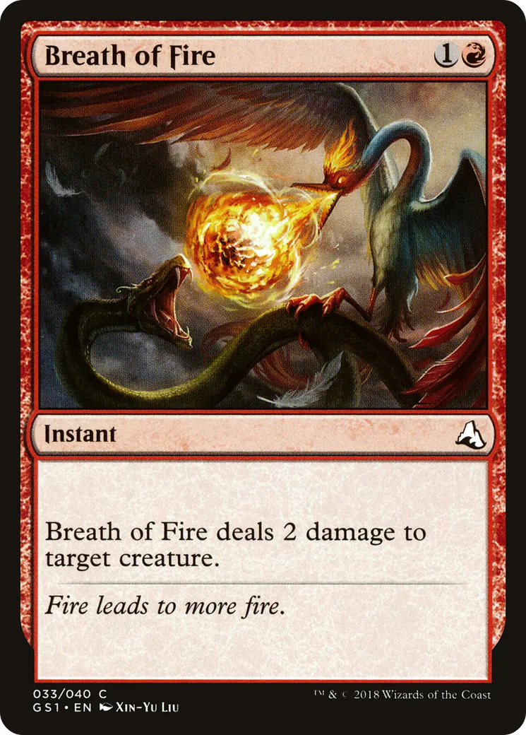 Breath of Fire — Global Series Jiang Yanggu & Mu Yanling — Magic: The Gathering