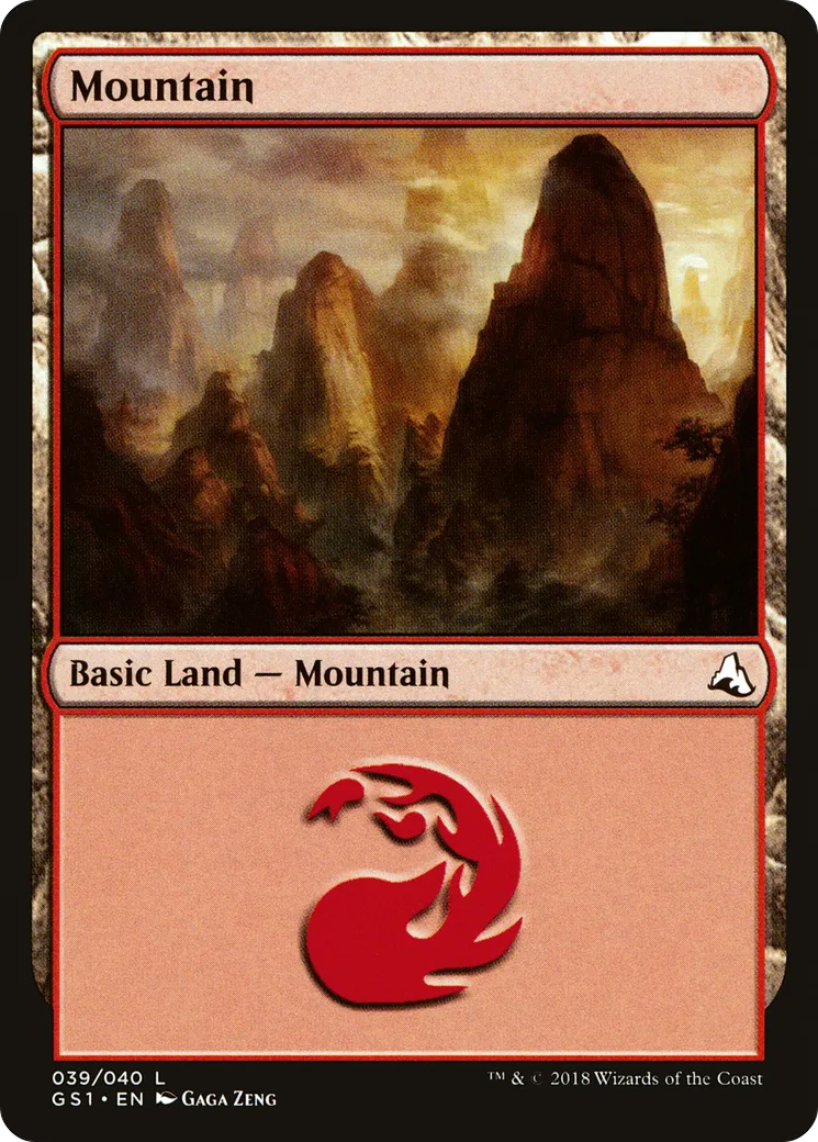 Mountain — Global Series Jiang Yanggu & Mu Yanling — Magic: The Gathering