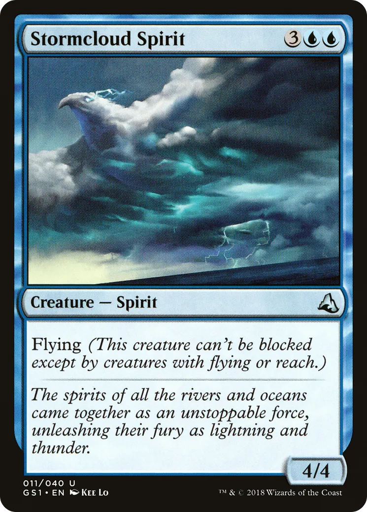 Stormcloud Spirit — Global Series Jiang Yanggu & Mu Yanling — Magic: The Gathering
