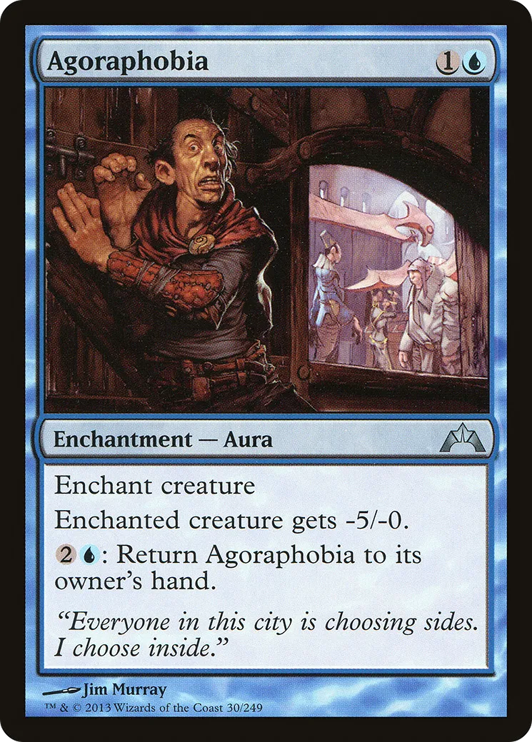 Agoraphobia from Gatecrash - Magic: The Gathering