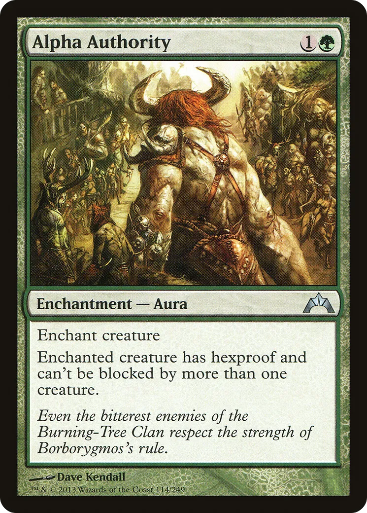 Autorité de l'alpha — Gatecrash — Magic: The Gathering