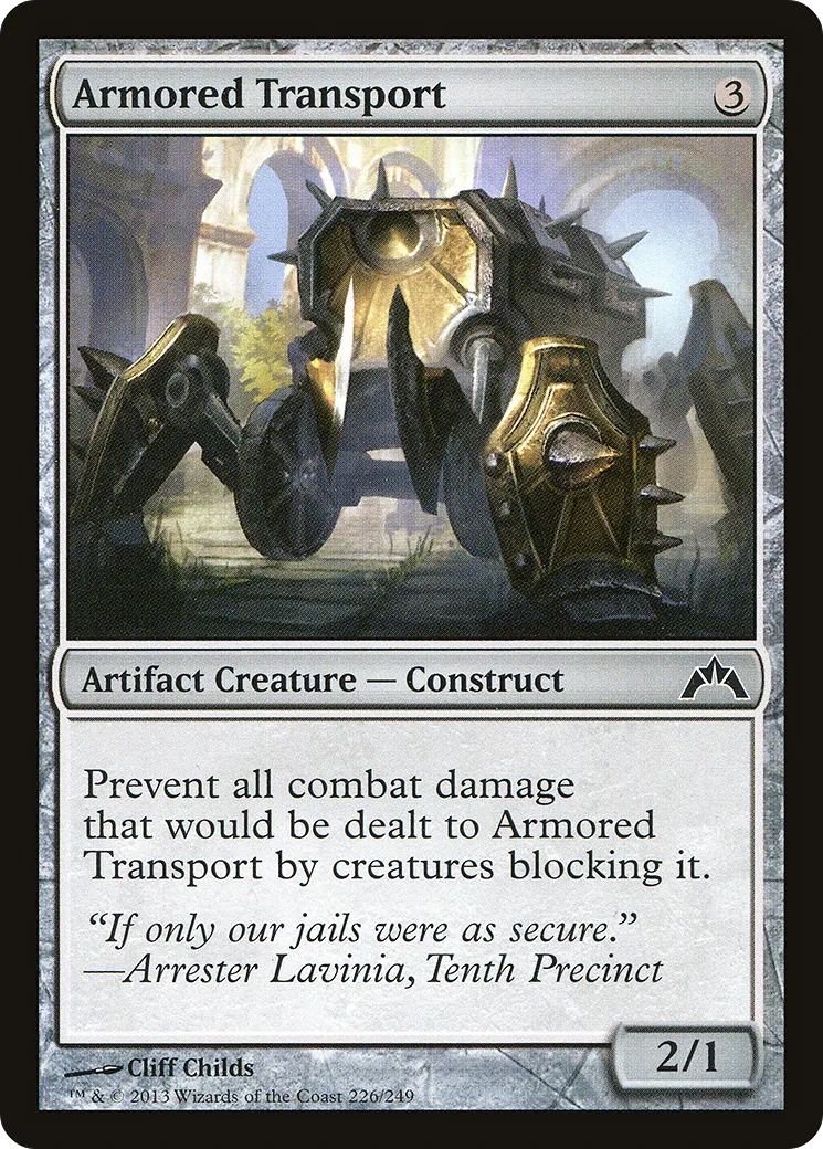 Transport blindé — Gatecrash — Magic: The Gathering
