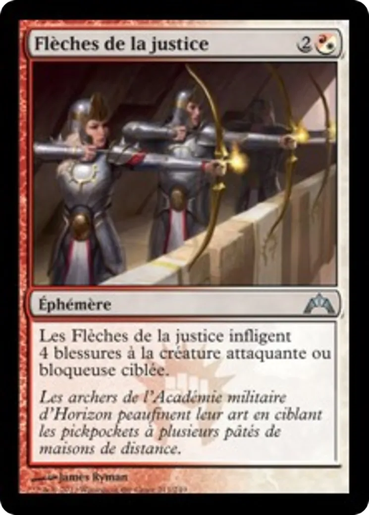Flèches de la justice — Gatecrash — Magic: The Gathering